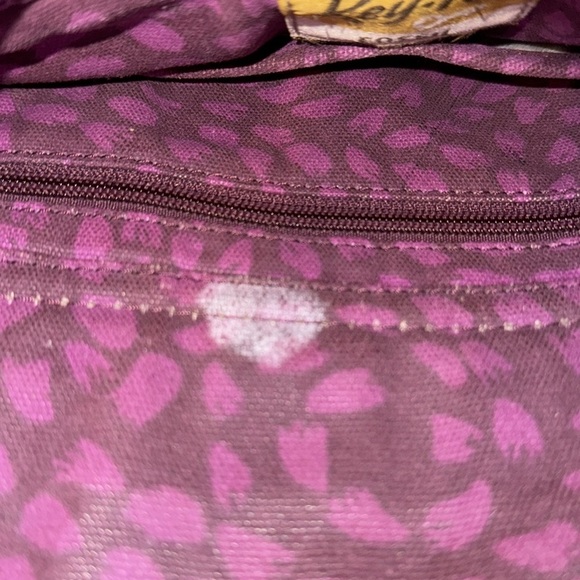 Fossil Key Per Slick Canvas & Regular Canvas Trees Landscape Crossbody Bag - Picture 7 of 7